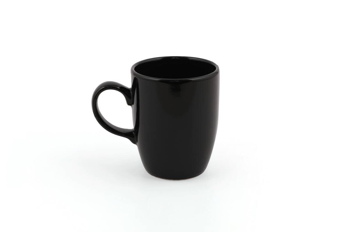 HermiaConcept Kaffeebecher 6-tlg. schwarz Keramik 6 tlg.