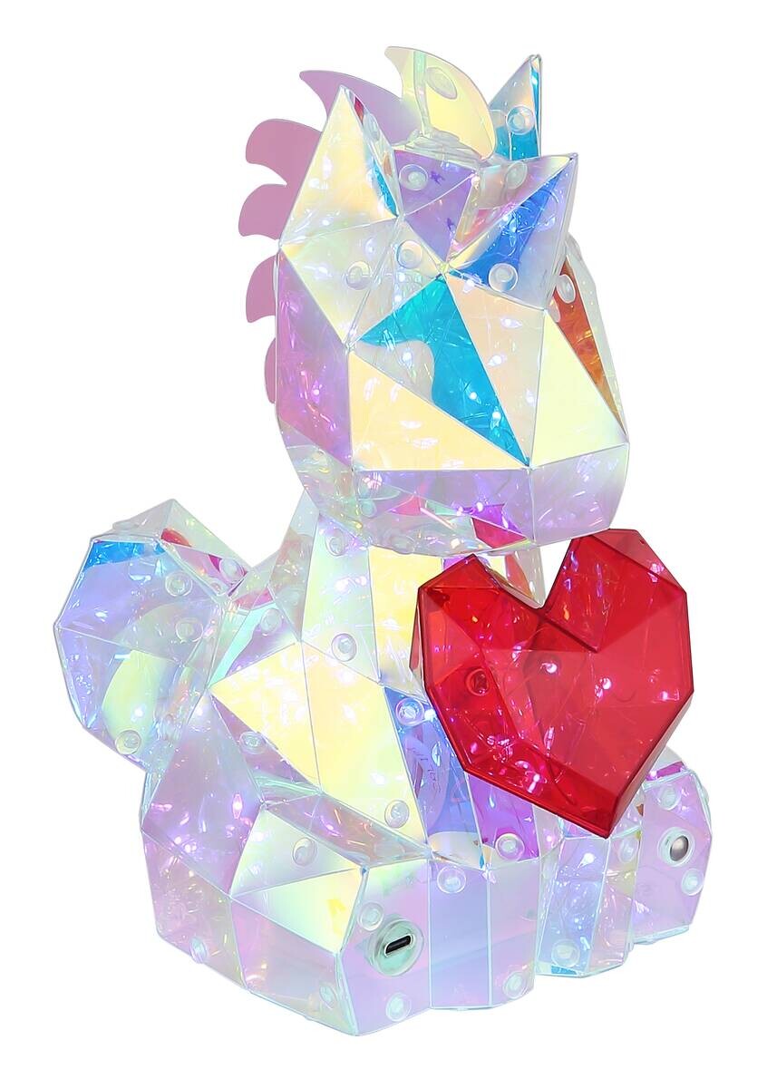 GLOBO LED-Dekoleuchte BRONDAR klar Kunststoff B/H/T: ca. 15x23x13 cm 1 Brennstellen