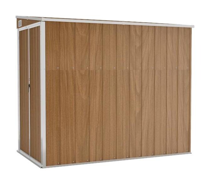 vidaXL Gartenhaus braun B/H/T: ca. 118x178x194 cm