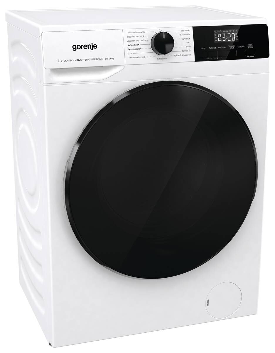 Gorenje Waschtrockner WD2A854ADPS/DE weiß B/H/T: ca. 60x85x54 cm ca. 8 kg