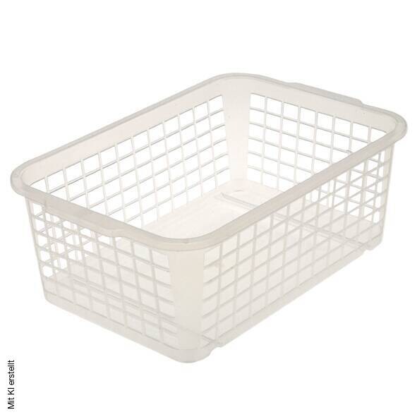 keeeper Kunststoffkorb transparent B/H/L: ca. 30x11x20 cm