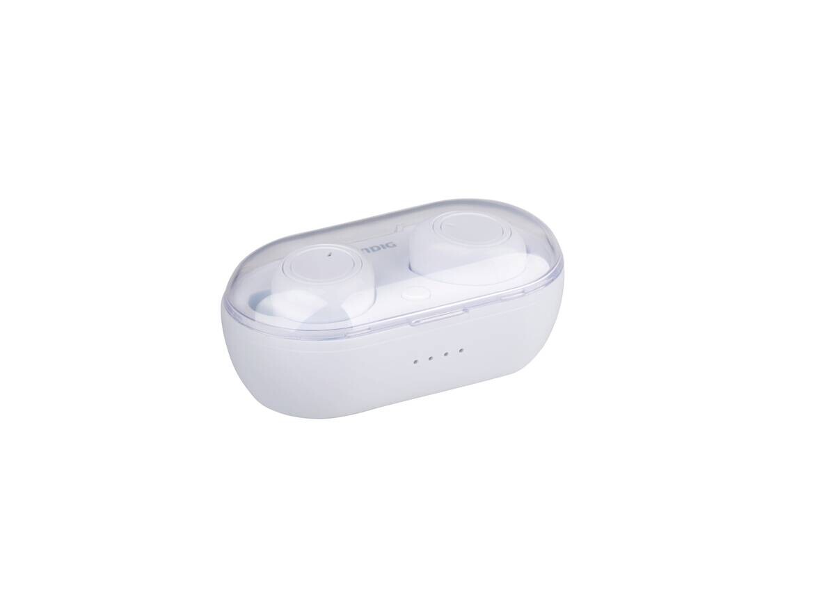 Grundig Bluetooth-Kopfhörer weiß schwarz B/H/L: ca. 3,5x7x2,8 cm