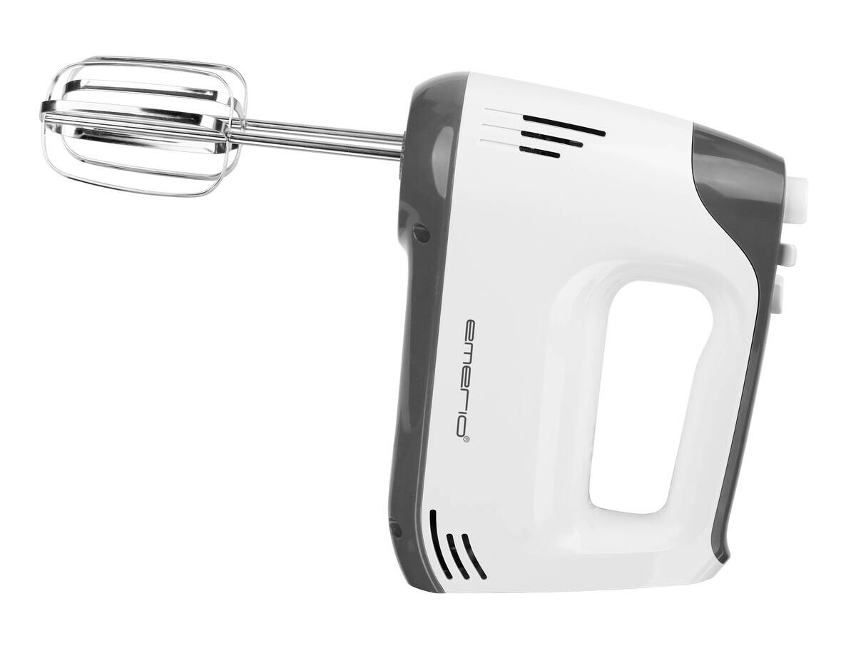 Emerio Handmixer HM-130365 weiß Kunststoff Edelstahl B/H/T: ca. 9x15x19 cm
