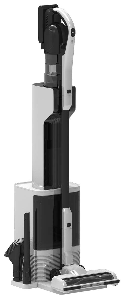 Emerio Handstaubsauger UVC-133343.1 schwarz weiß Kunststoff Metall B/H/L: ca. 39x106x24,5 cm