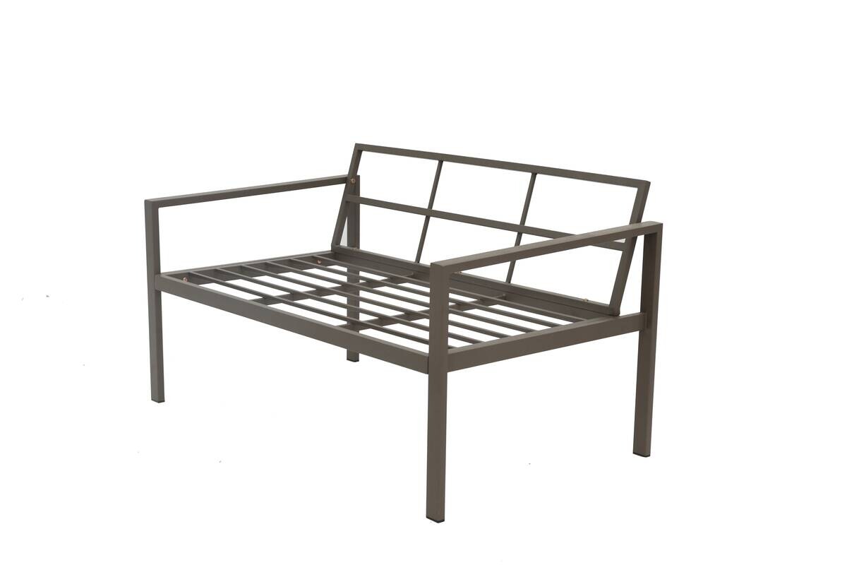 POCOline Gartensitzgruppe Toulouse braun Stahl