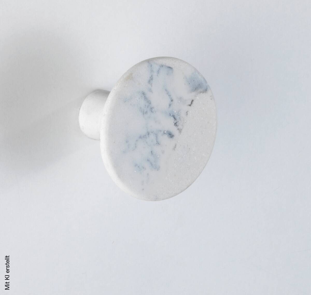 Wandhaken Melle weiß Marmor Optik D: ca. 5 cm