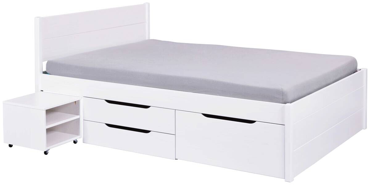 Funktionsbett Efetivo weiß