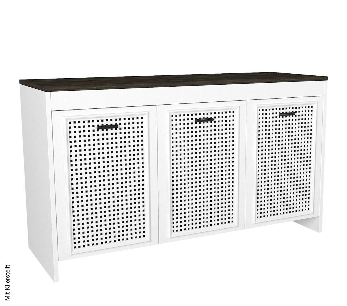 Sideboard Done weiß Rebab B/H/T: ca. 120x75x45 cm