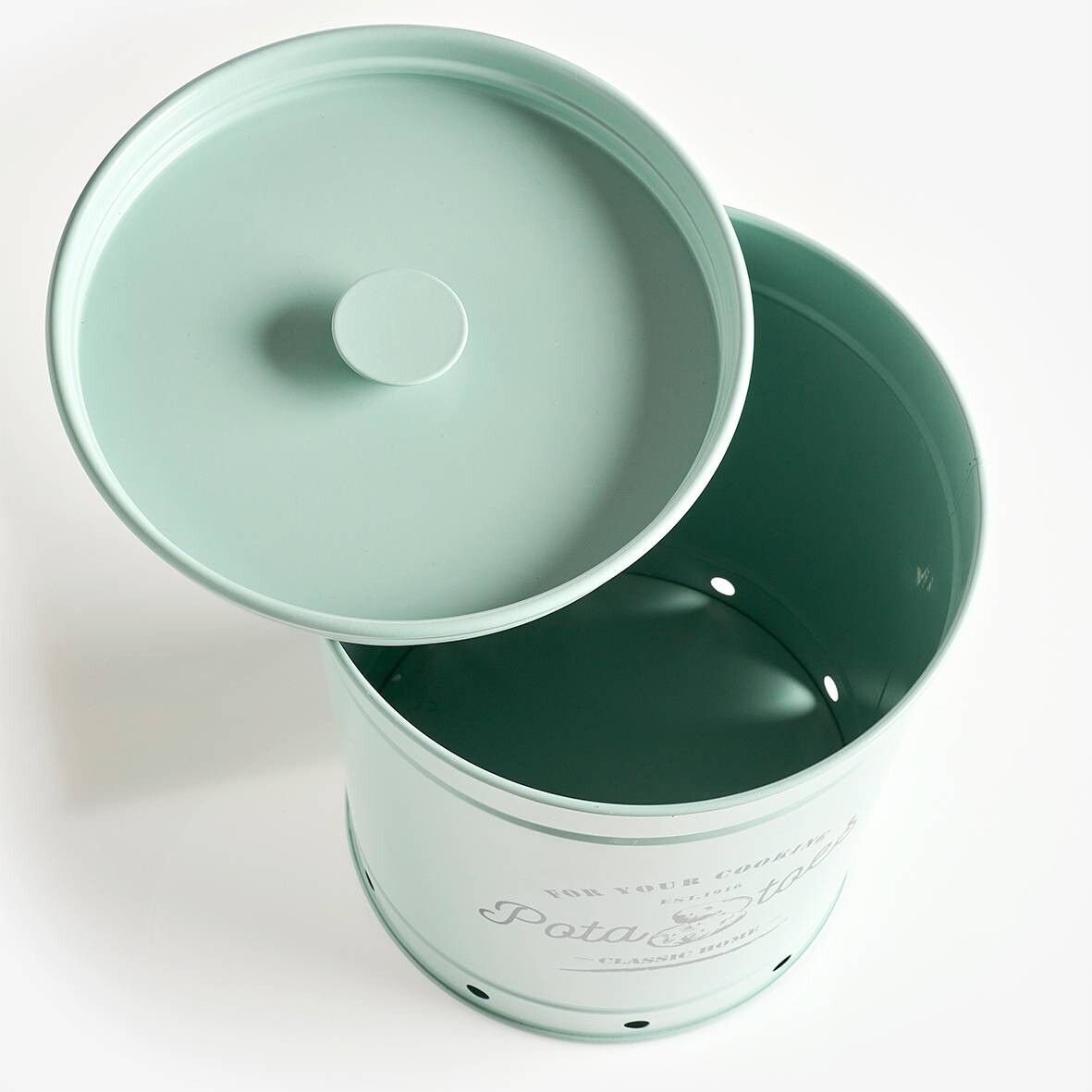 Zeller Vorratsdose Kartoffel mint B/H/L: ca. 19,5x21,5x16,5 cm