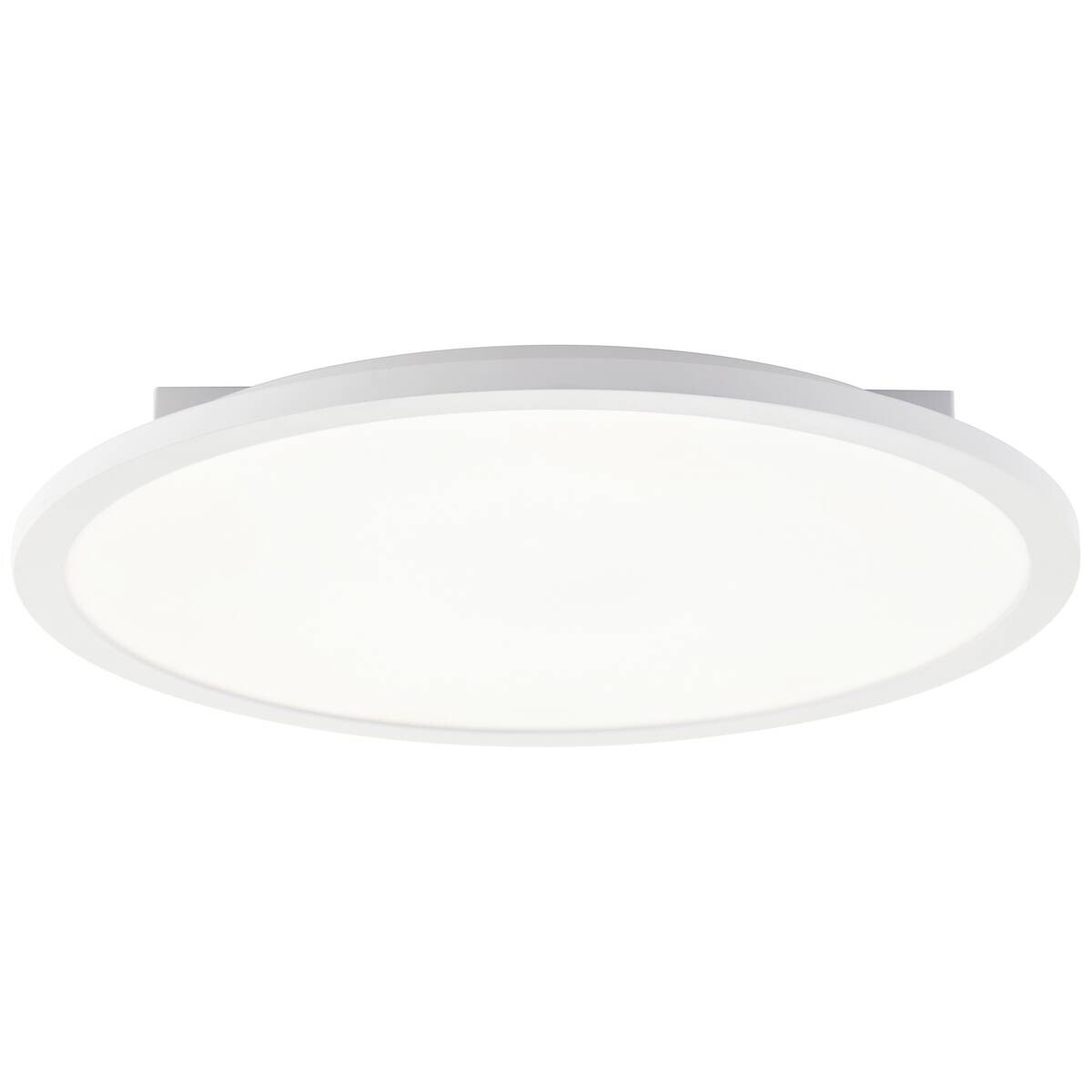 Brilliant LED-Deckenleuchte Briston weiß Kunststoff Metall B/H/L/D: ca. 43,5x7,5x44x42 cm