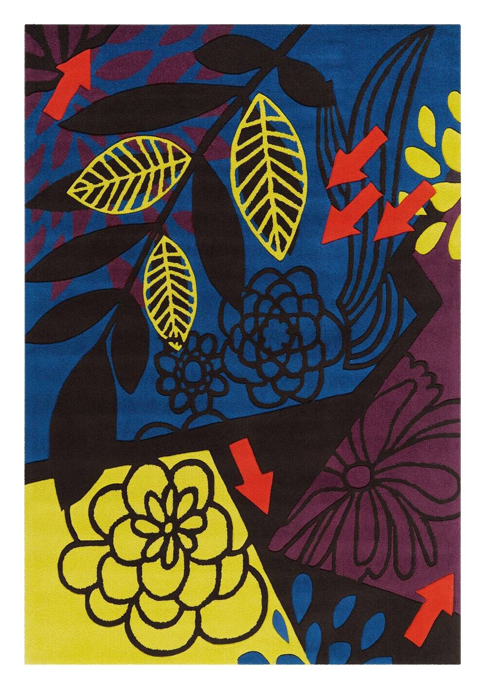 Arte Espina Kurzflorteppich Spirit 3137 mehrfarbig B/L: ca. 120x180 cm