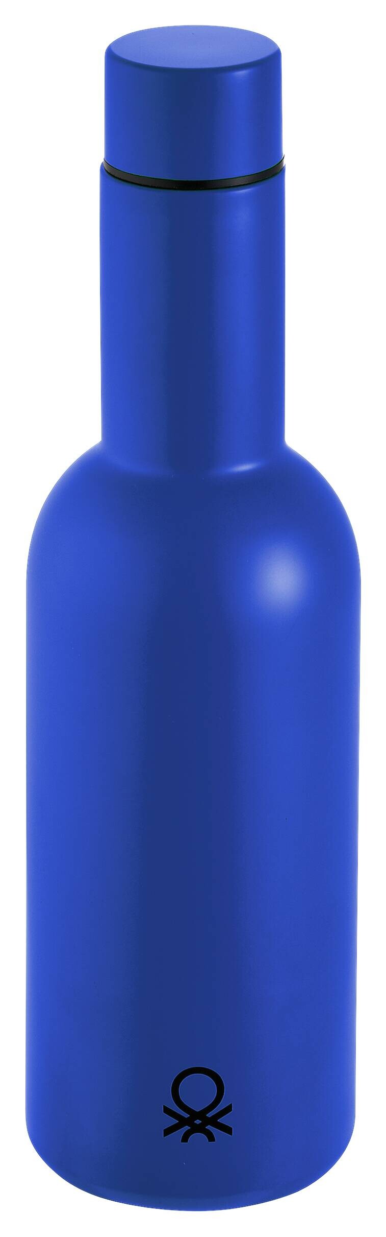 BENETTON Trinkflasche RAINBOW blau Edelstahl