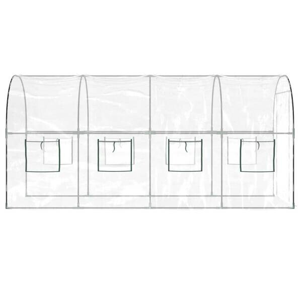 Gewächshaus transparent B/H/T: ca. 160x190x400 cm