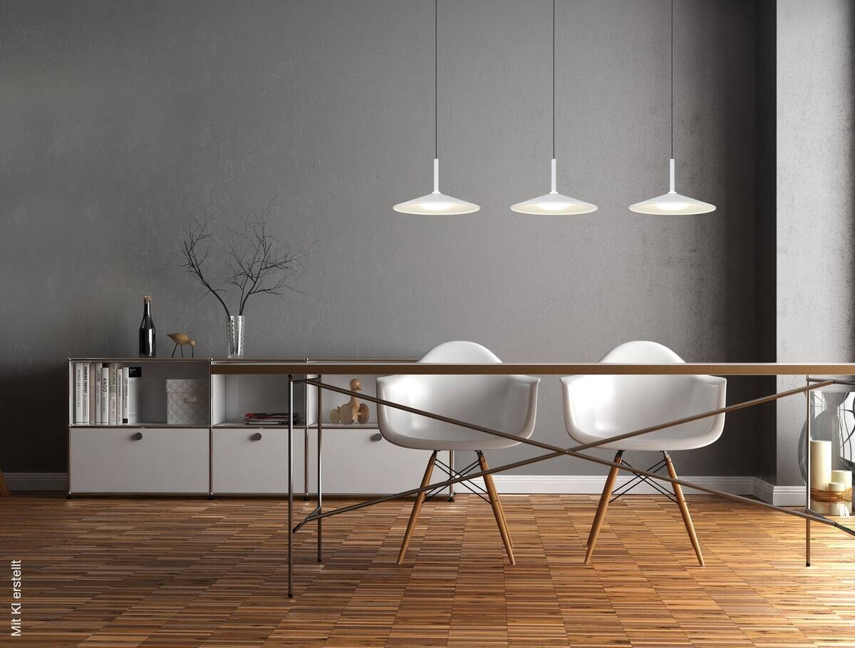 GLOBO LED-Hängeleuchte Opal transparent weiß PVC Acryl Metall B/H/L: ca. 25x180x95 cm 1 Brennstellen