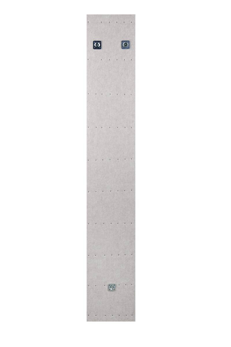 Wandpaneel Grace sand MDF Filz B/H/T: ca. 25x160x7 cm