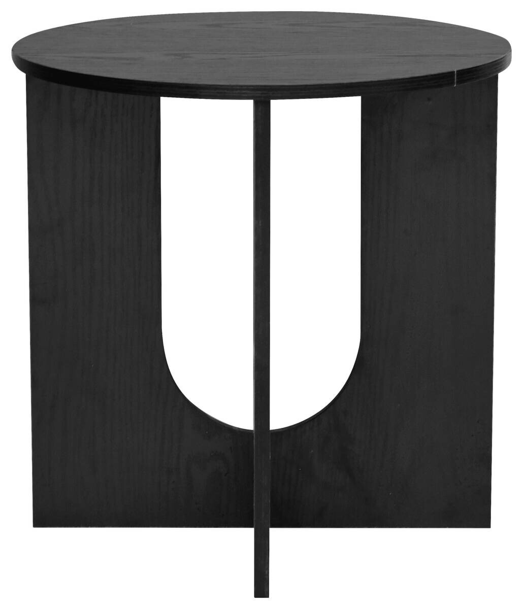 Beistelltisch Timo schwarz MDF H/D: ca. 40,5x40 cm