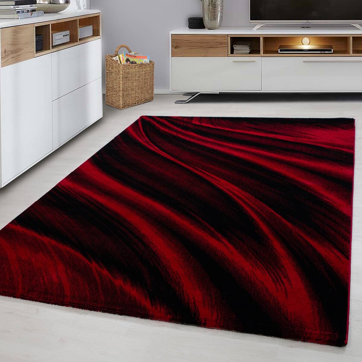 Ayyildiz Teppich MIAMI rot B/L: ca. 140x200 cm
