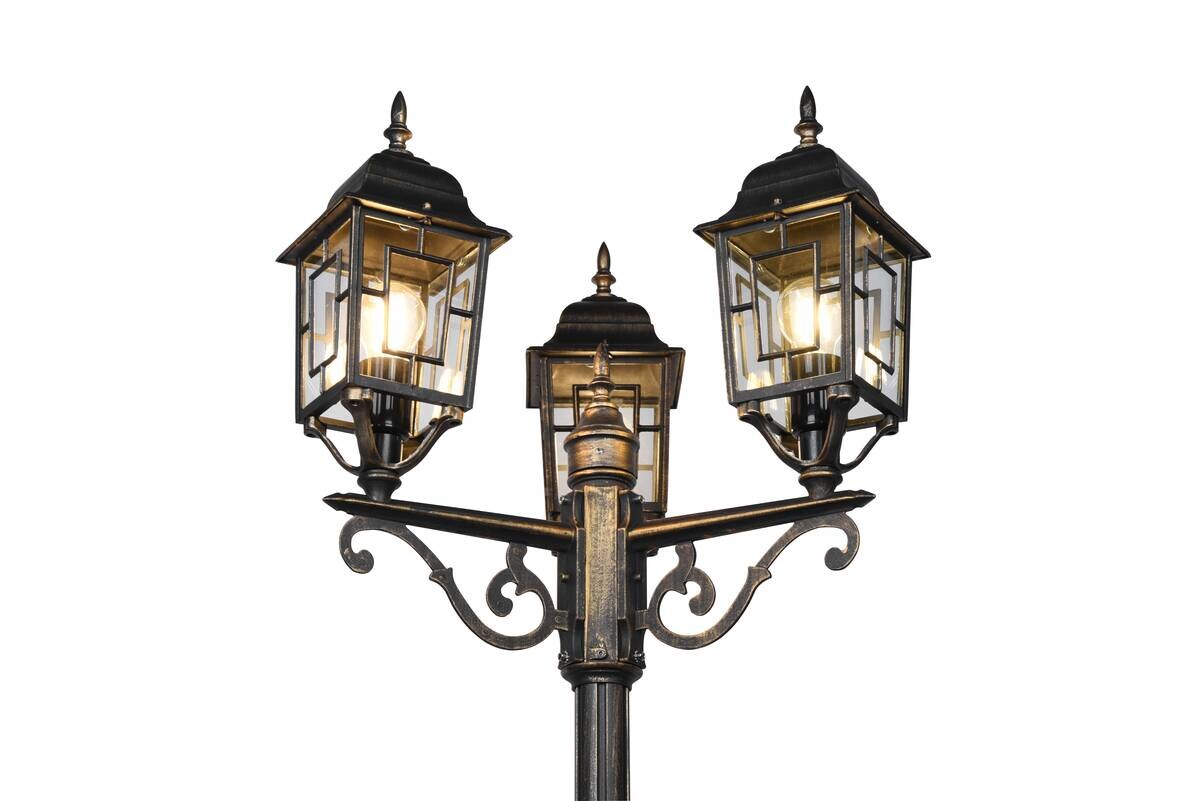Wegeleuchte Volturno 405960328 rostfarbig H/D: ca. 200x59 cm