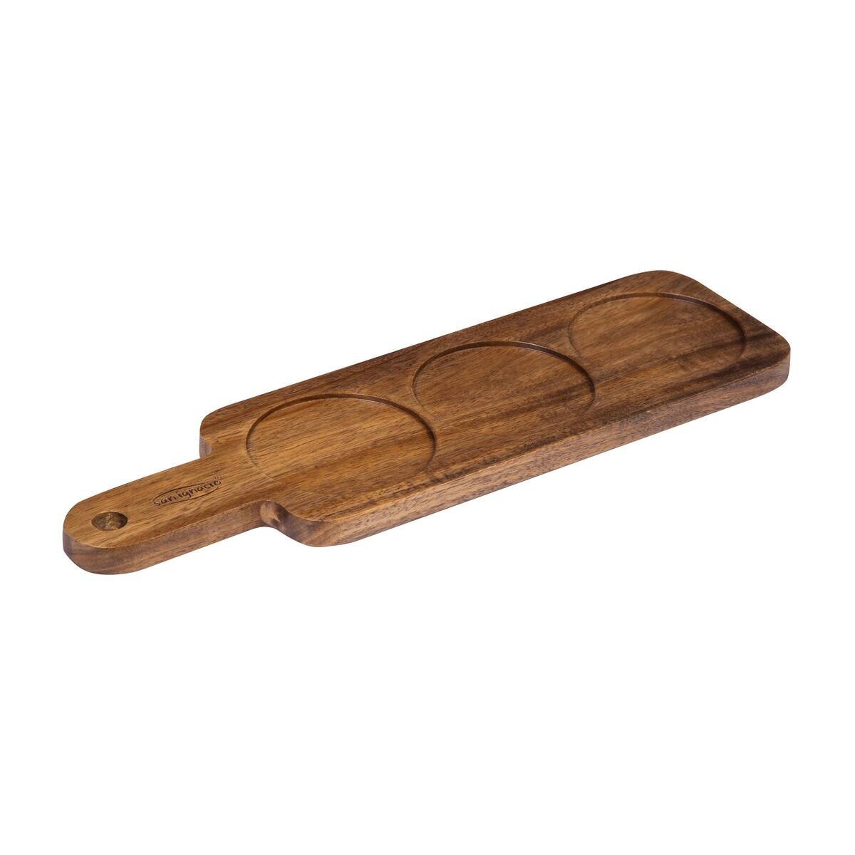 SAN IGNACIO Schalenset NOIA blau Holz D: ca. 8 cm