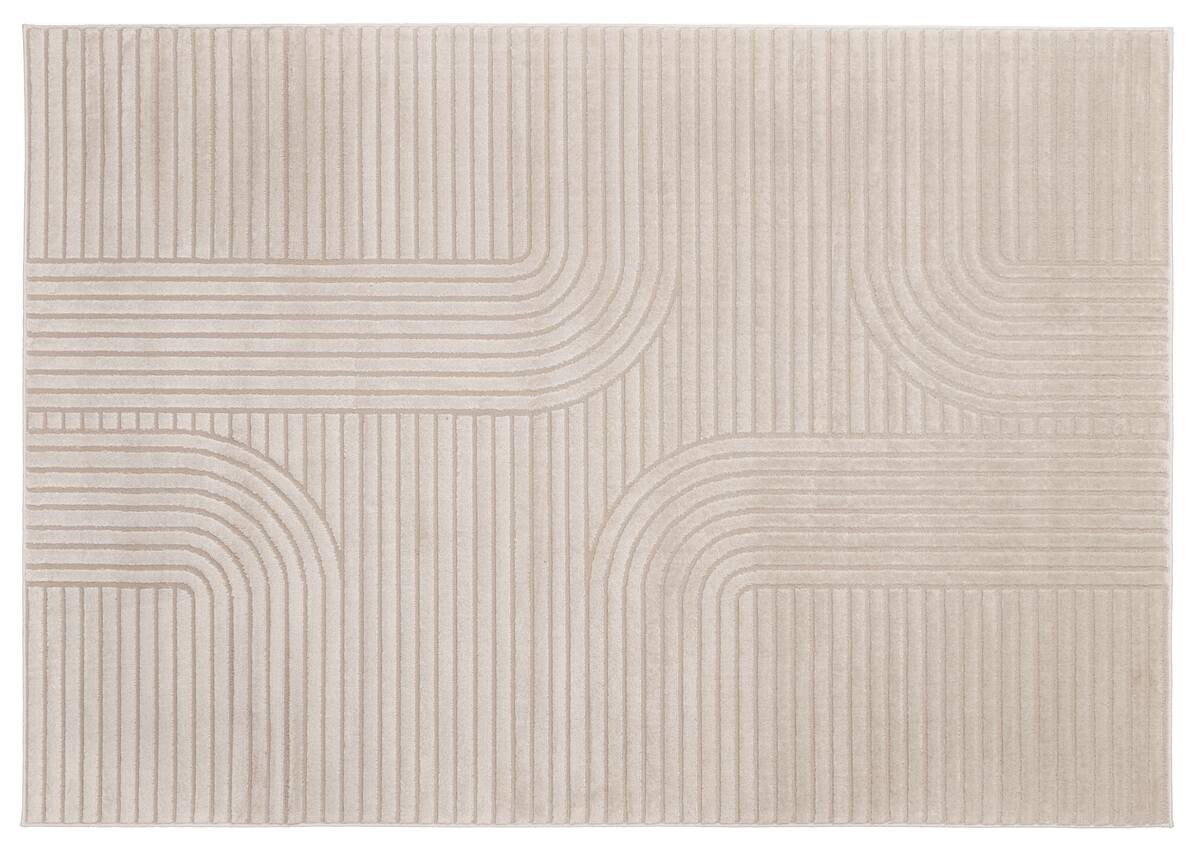 Webteppich Lucy creme B/L: ca. 120x160 cm