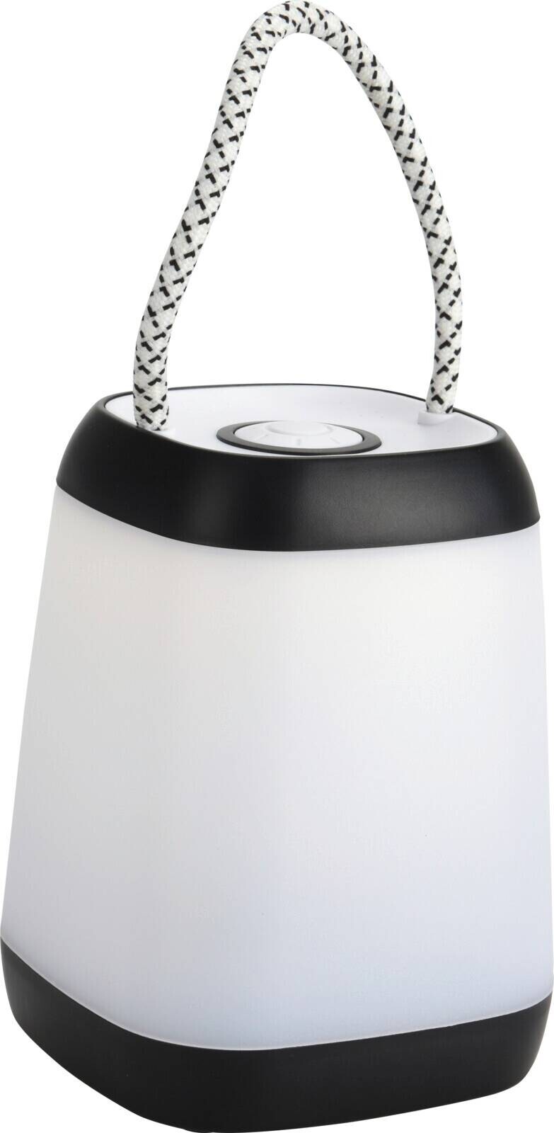 LED-Tischleuchte schwarz Kunststoff H/D: ca. 12x9 cm