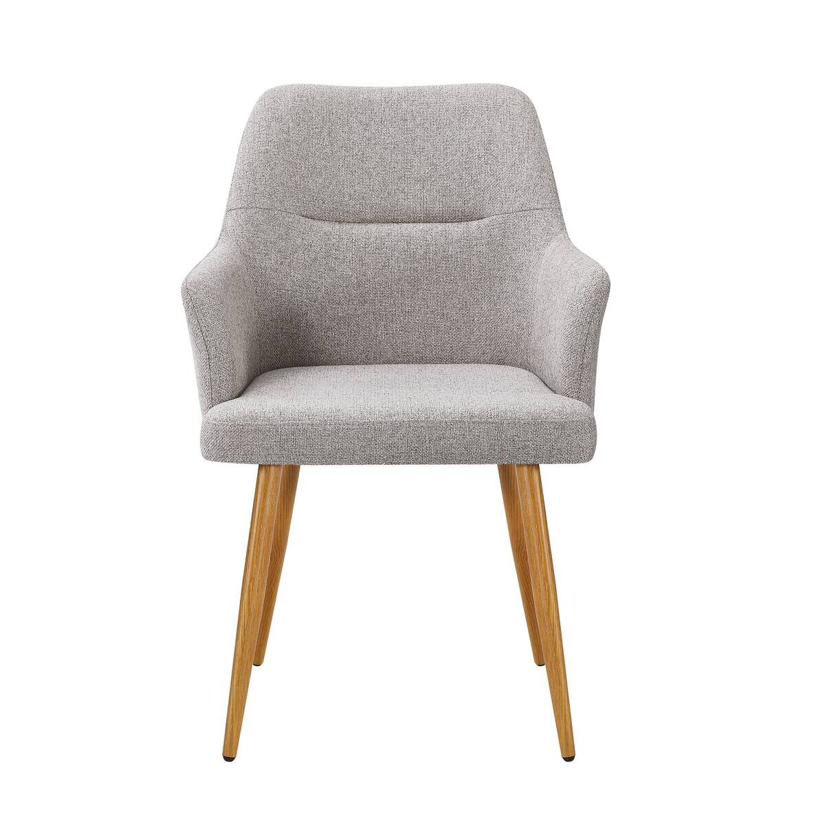Armlehnstuhl Inga beige Webstoff B/H/T: ca. 57x86x63,5 cm