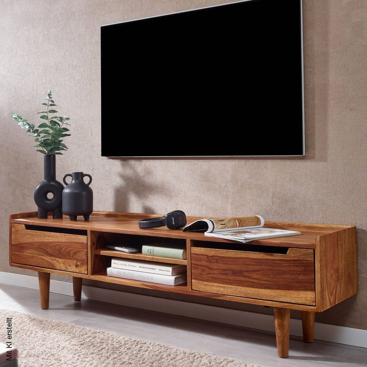 Lowboard rosenholz Nachbildung B/H/T: ca. 145x53x35 cm