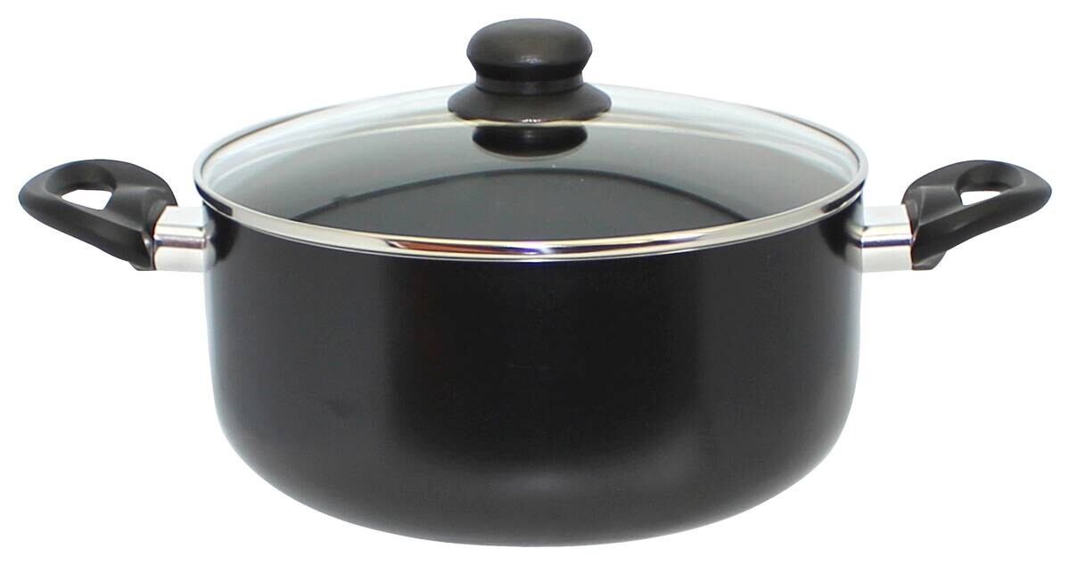 ELO Basic Topf schwarz Aluminium