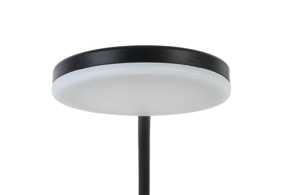 Nolo Tischleuchte Elena schwarz Kunststoff B/H/L: ca. 8,5x47x18 cm