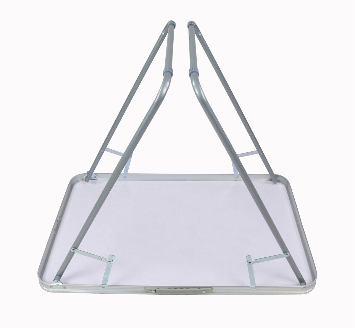 VCM Campingtisch Galdas schwarz Metall B/H/T: ca. 80x70x53 cm