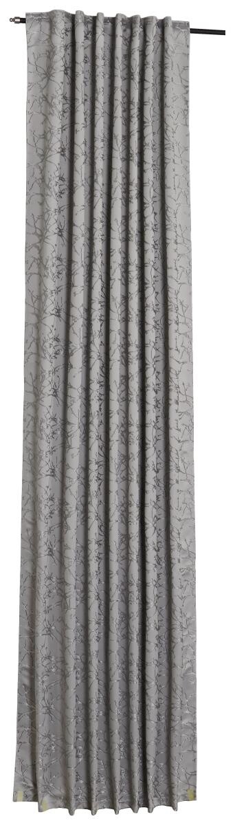 Kombivorhang Sibel silber B/L: ca. 140x245 cm