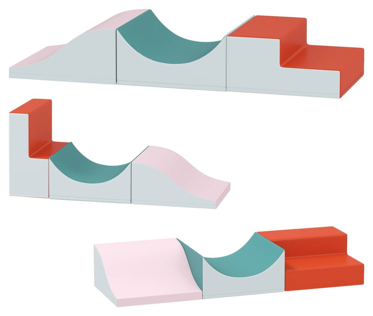 AIYAPLAY Schaumstoffbausteine B/H/L: ca. 45,7x20,3x141 cm