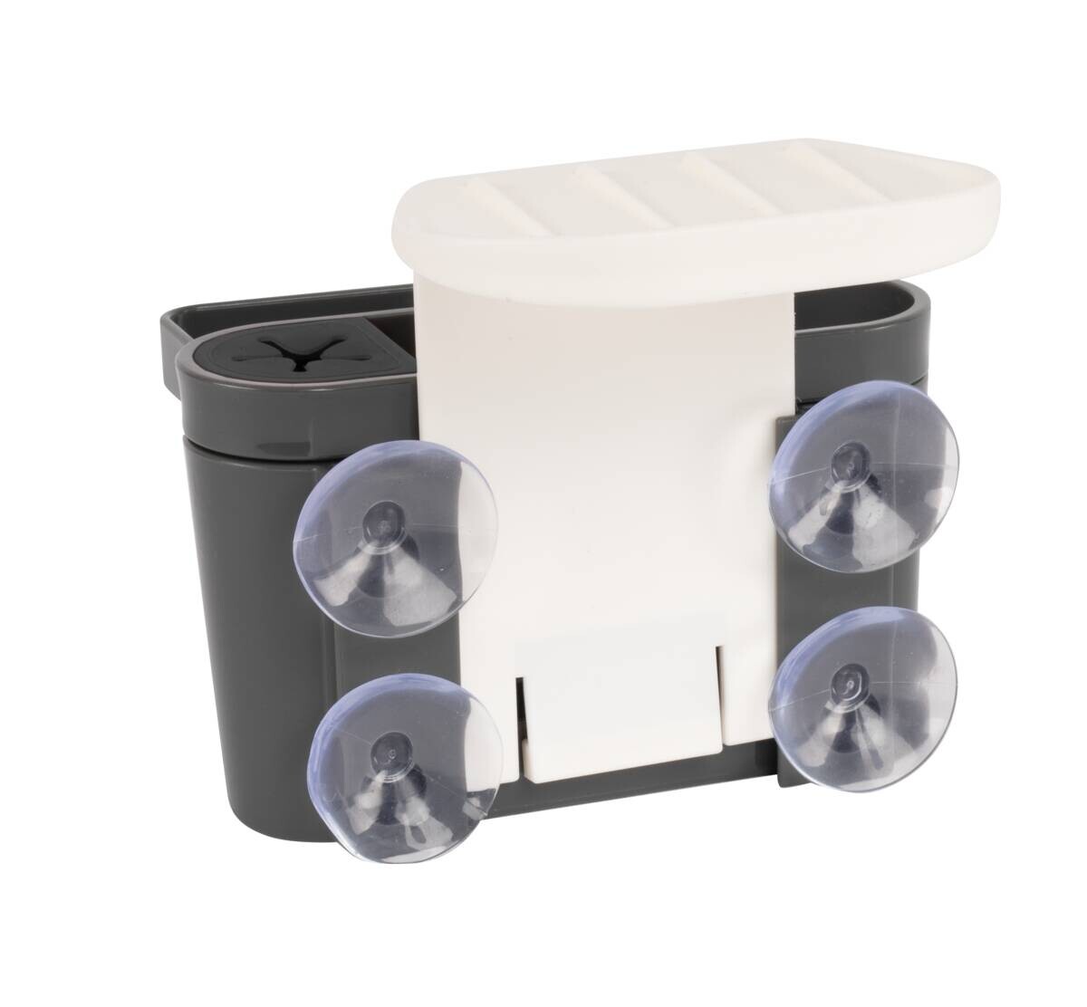 Vileda Spülbeckenhalter grau Polypropylen B/H/L: ca. 15,5x12,5x16,5 cm