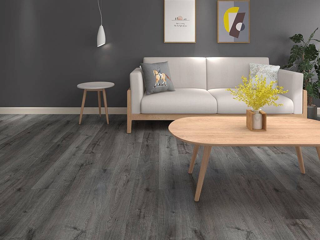 Check One Click-Vinylboden Heek ca. 2,782 m² im Paket B/L: ca. 22,8x122 cm pro Paket