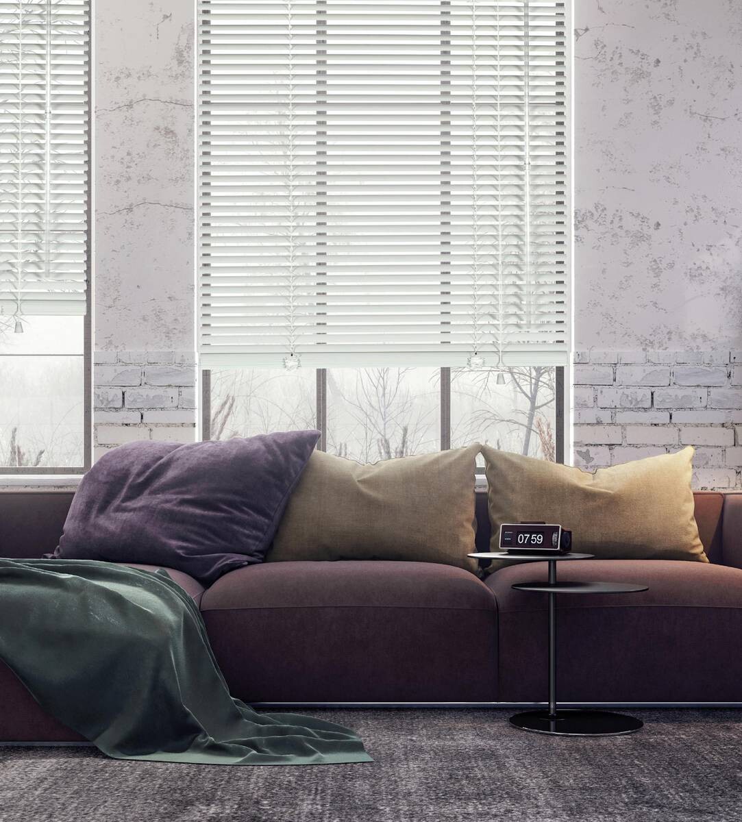 Alu-Jalousie weiß B/L: ca. 105x175 cm