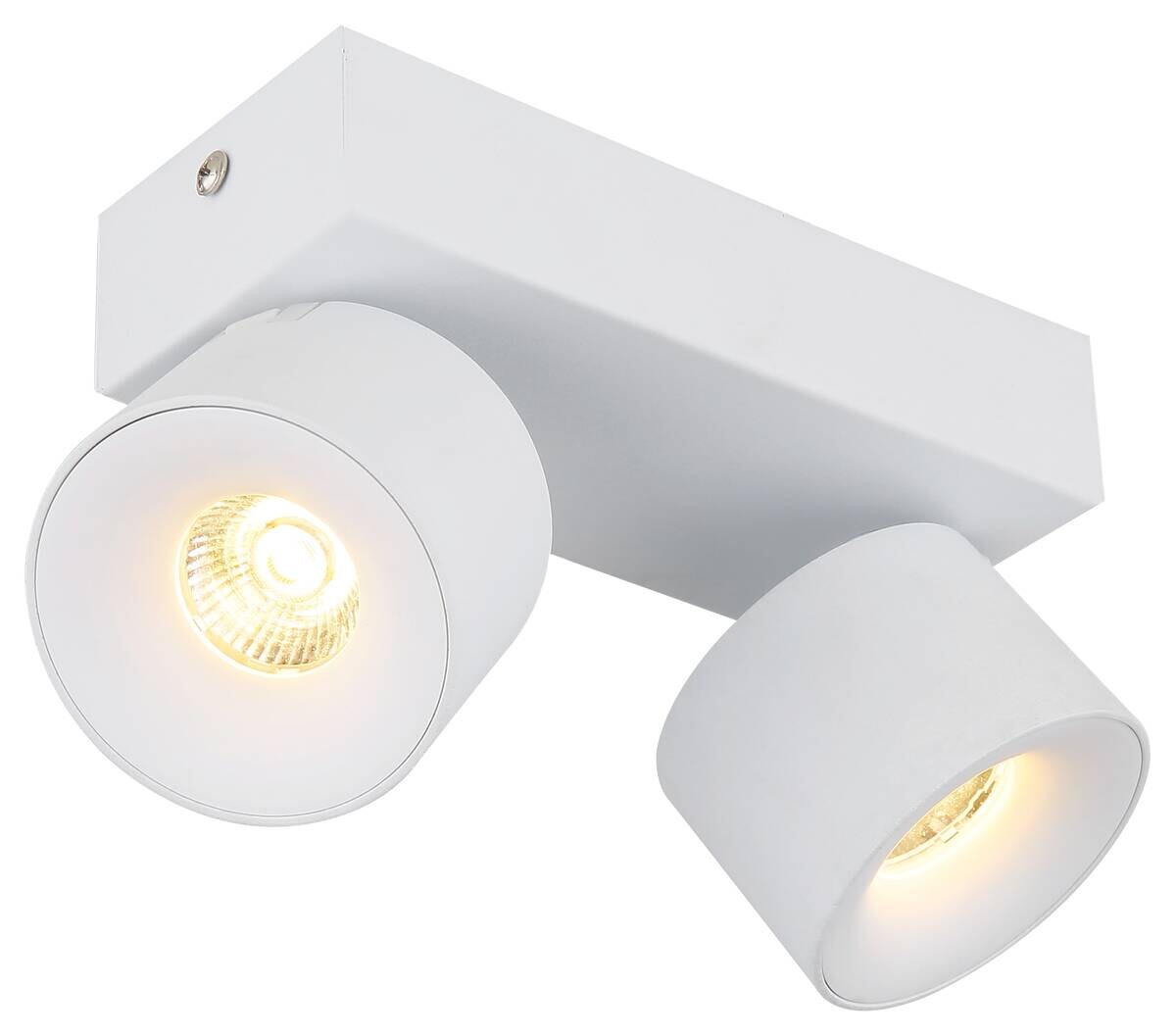 GLOBO LED-Spot RAE 56961-2W weiß Metall Kunststoff B/H/L: ca. 7,2x12x20,5 cm 2 Brennstellen