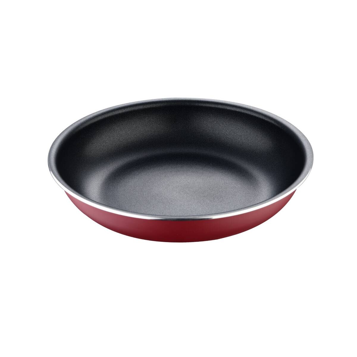 BERGNER Pfannenset Click u. cook rot Aluminium 3 tlg.
