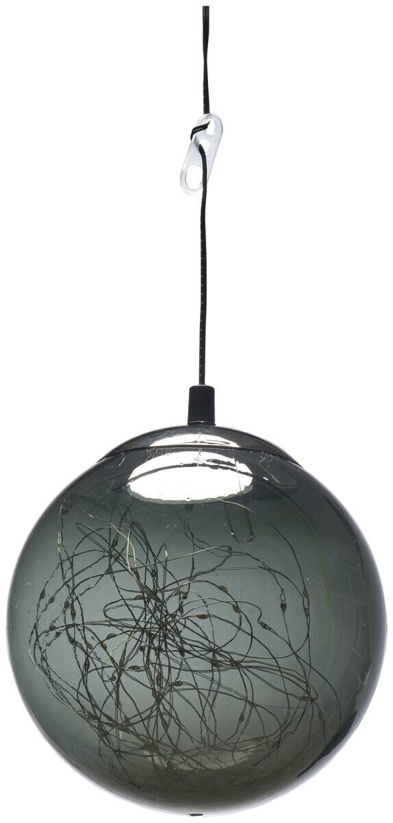 POCOline Pendelleuchte Nineveh grau Kunststoff D: ca. 18 cm