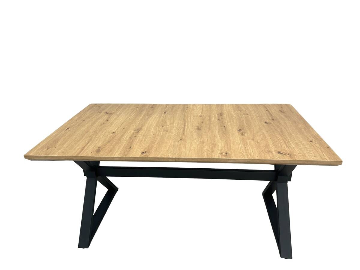 Esstisch Paddy Eiche Wildeiche hell Nachbildung B/H/T: ca. 160x75x90 cm