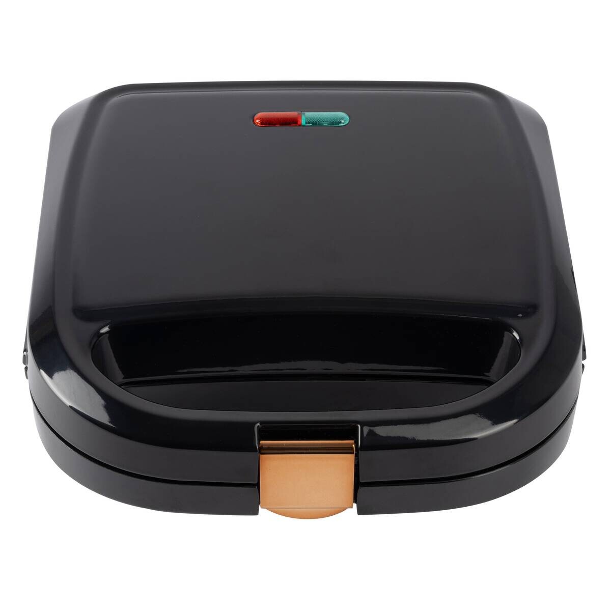 BERGNER Sandwichtoaster BG-53005-CP schwarz Kupfer Aluminium Kunststoff B/H/L: ca. 22x9x22 cm