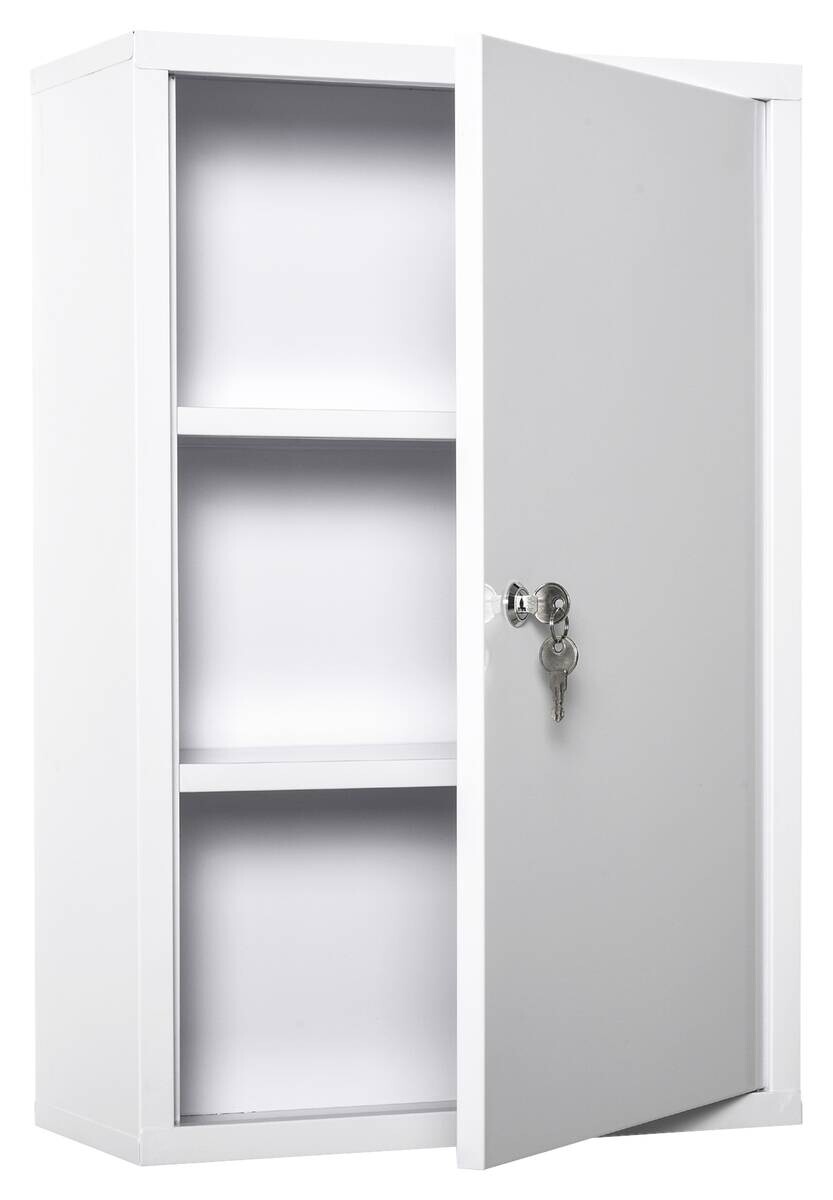 Medizinschrank weiß Polypropylen B/H/L: ca. 18x40x60 cm