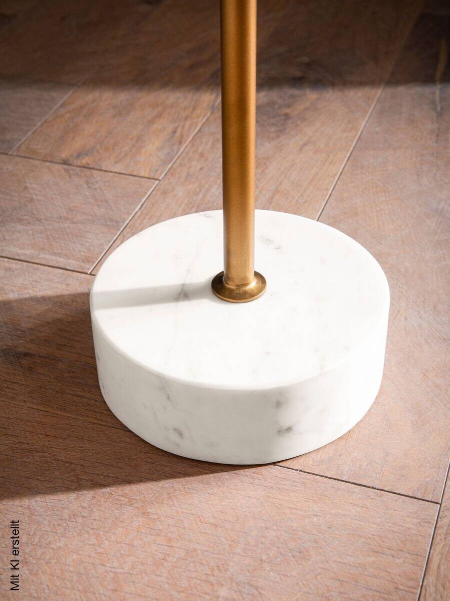 Beistelltisch Mango Marmor B/H/T: ca. 40x55x40 cm