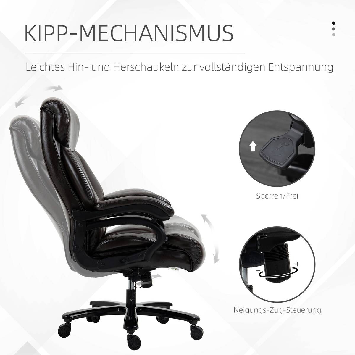 Chefsessel 921-503BN braun