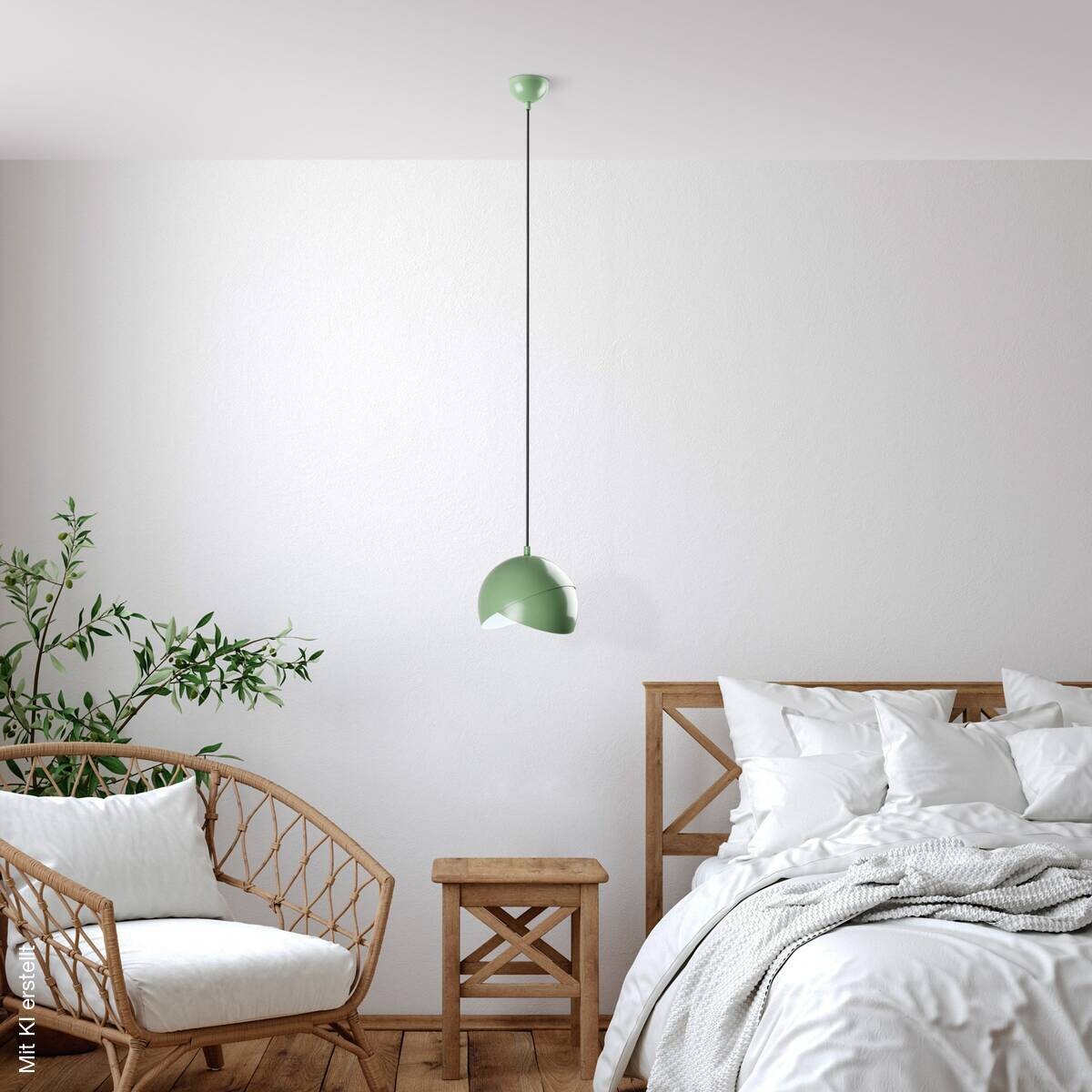 Opviq Pendelleuchte minze B/H/T: ca. 20x114x20 cm E27 1 Brennstellen