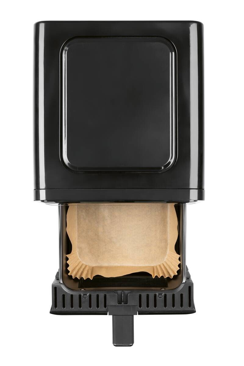 GOURMETmaxx Heißluftfritteuse 16539 schwarz Edelstahl B/H/L: ca. 25x30x36,5 cm ca. 5 l