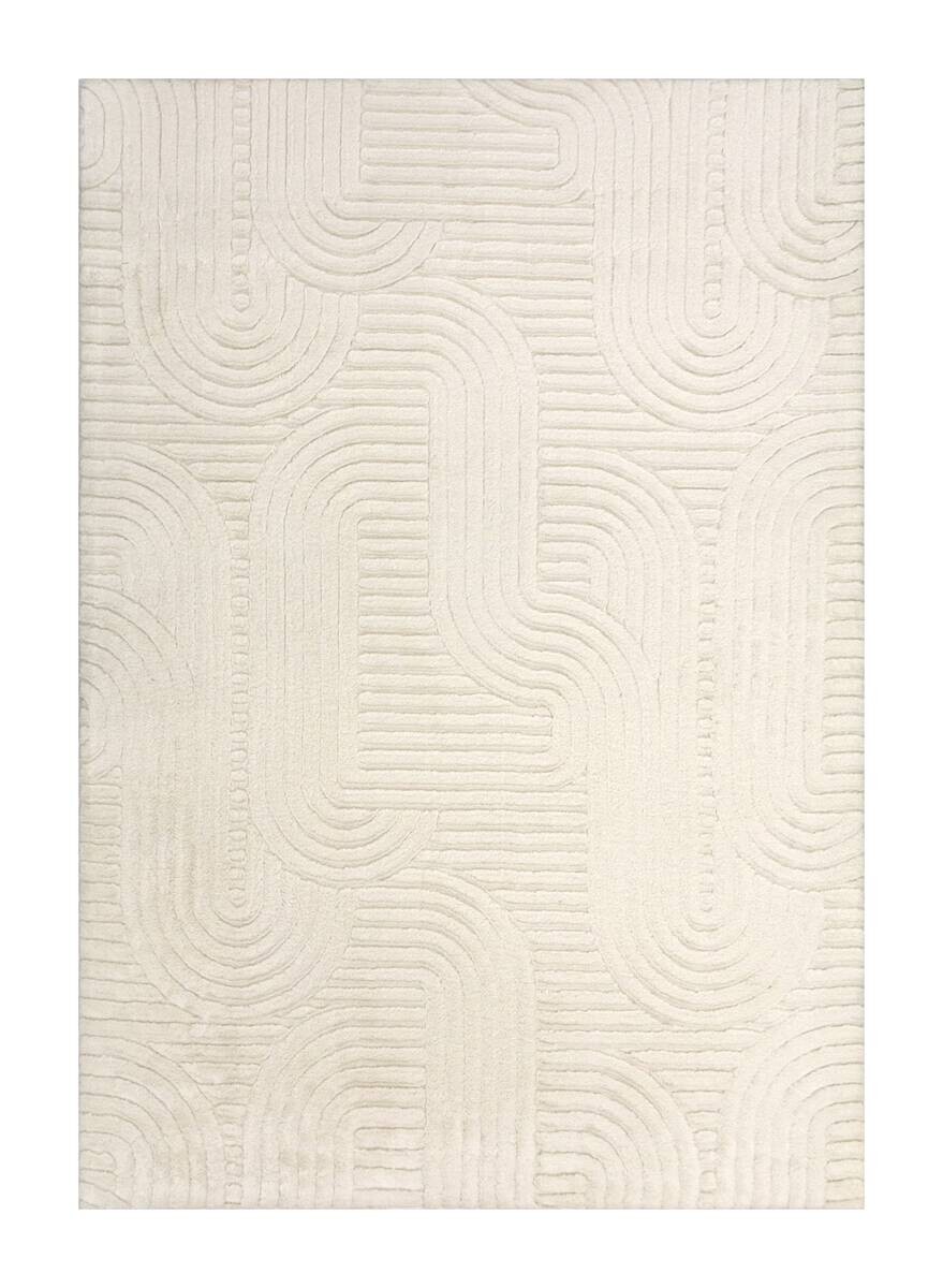 Teppich Jacquard ivory B/L: ca. 160x230 cm