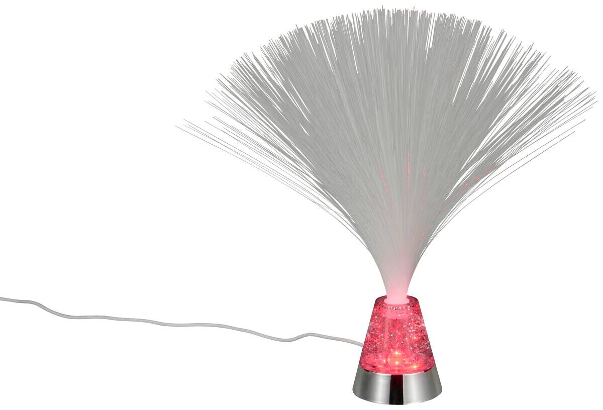 Reality LED-Tischleuchte Punk Chrom Kunststoff B/L: ca. 8x31,5 cm