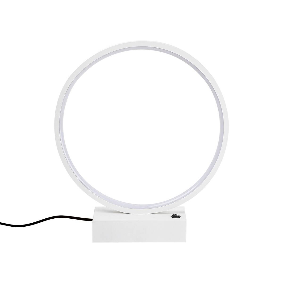 Opviq LED-Tischleuchte weiß B/H/T: ca. 30x35x9 cm