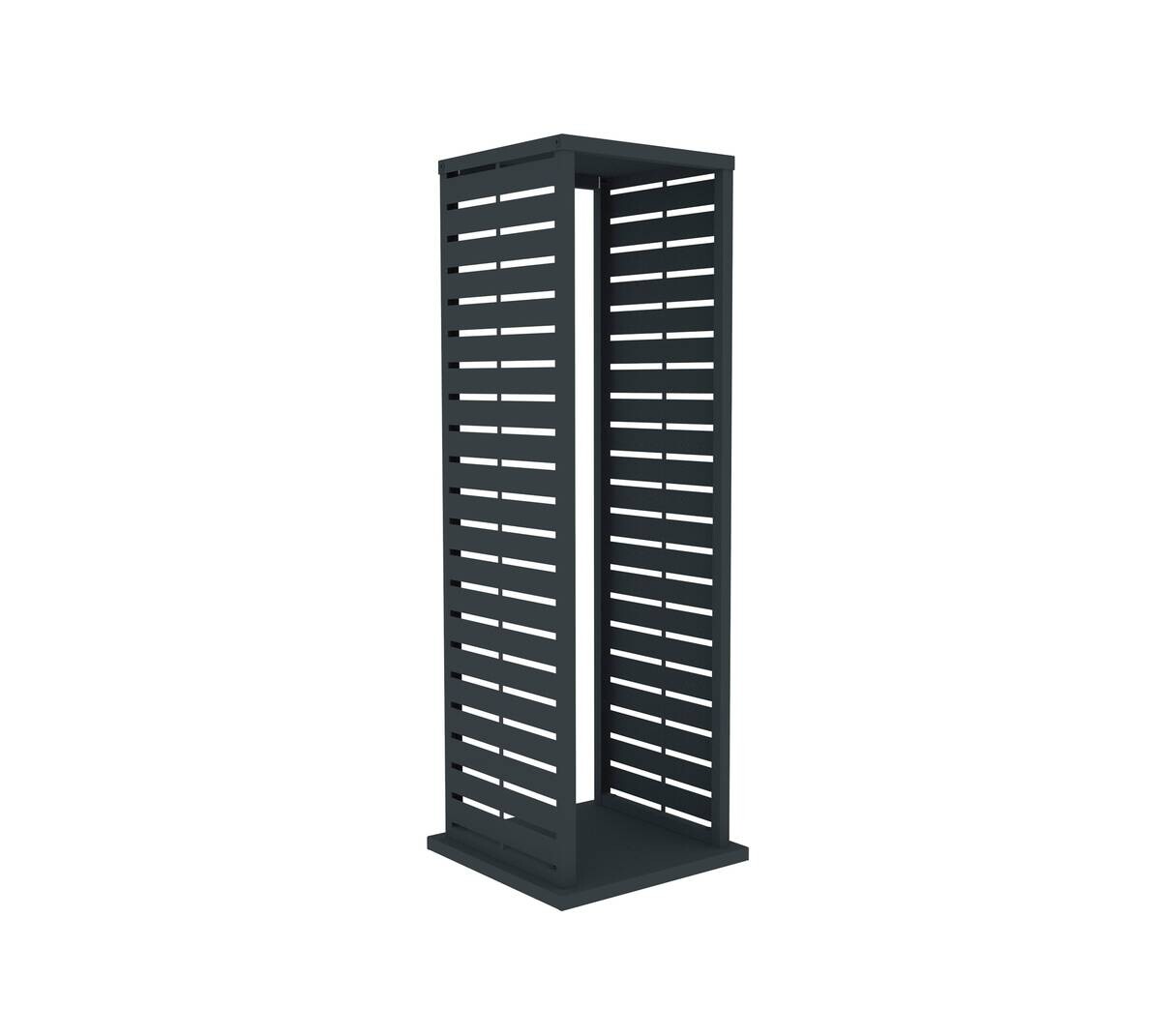 Westmann Kaminholzregal Luma anthrazit B/H/L: ca. 38x112x38 cm