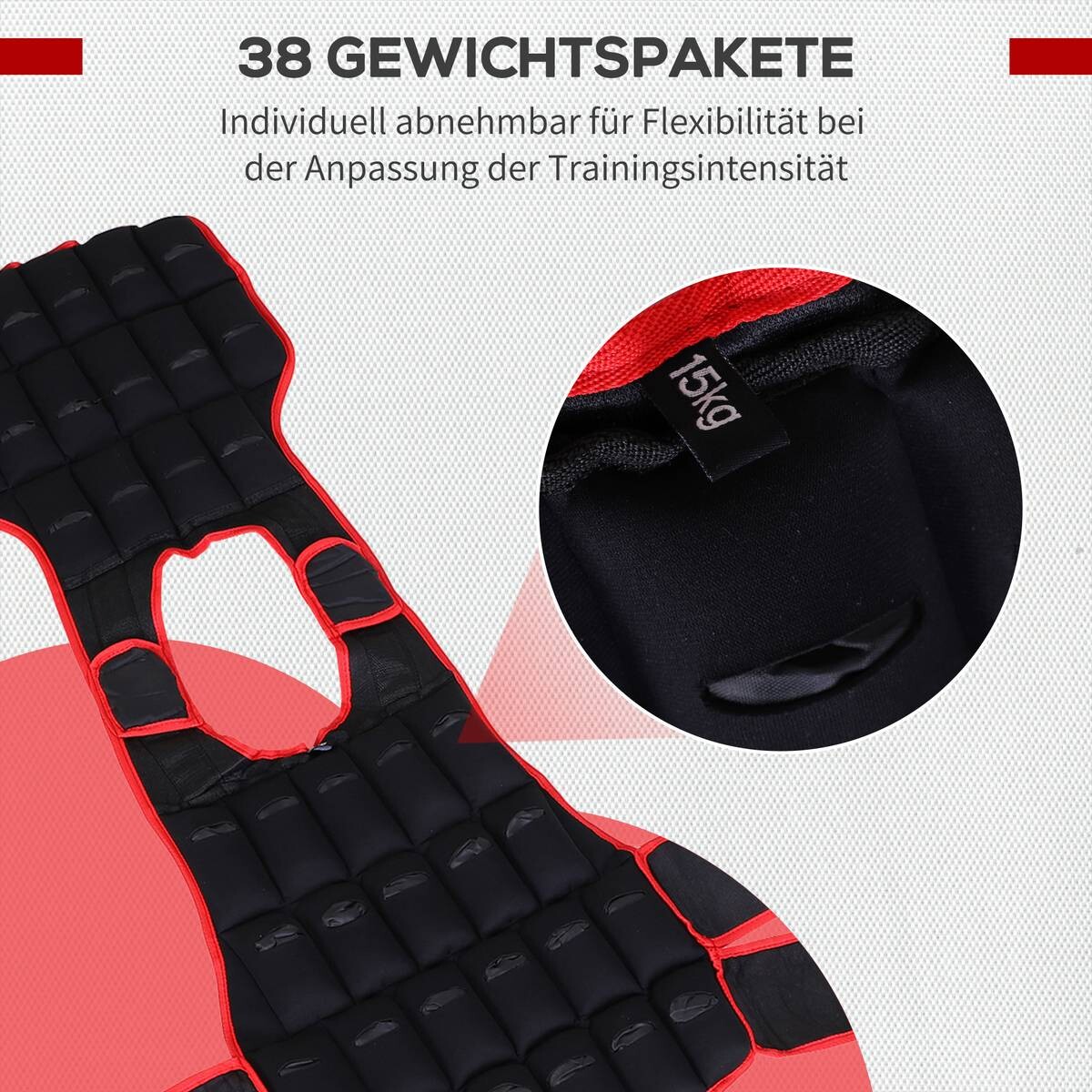 HOMCOM Trainingsweste